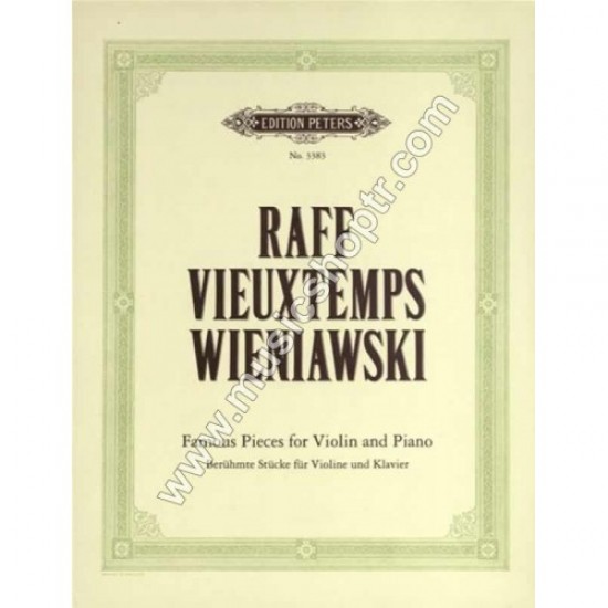 RAFF - VIEUXTEMPS - WIENIAWSKI